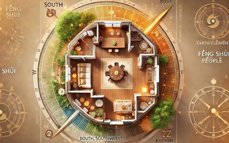 mệnh thổ hợp hướng nào